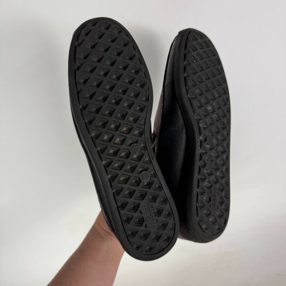 Rieker Ankle Boots Women 9 Burgundy Black Leather Slip-On Side Zip Comfort Shoes - Picture 8 of 10